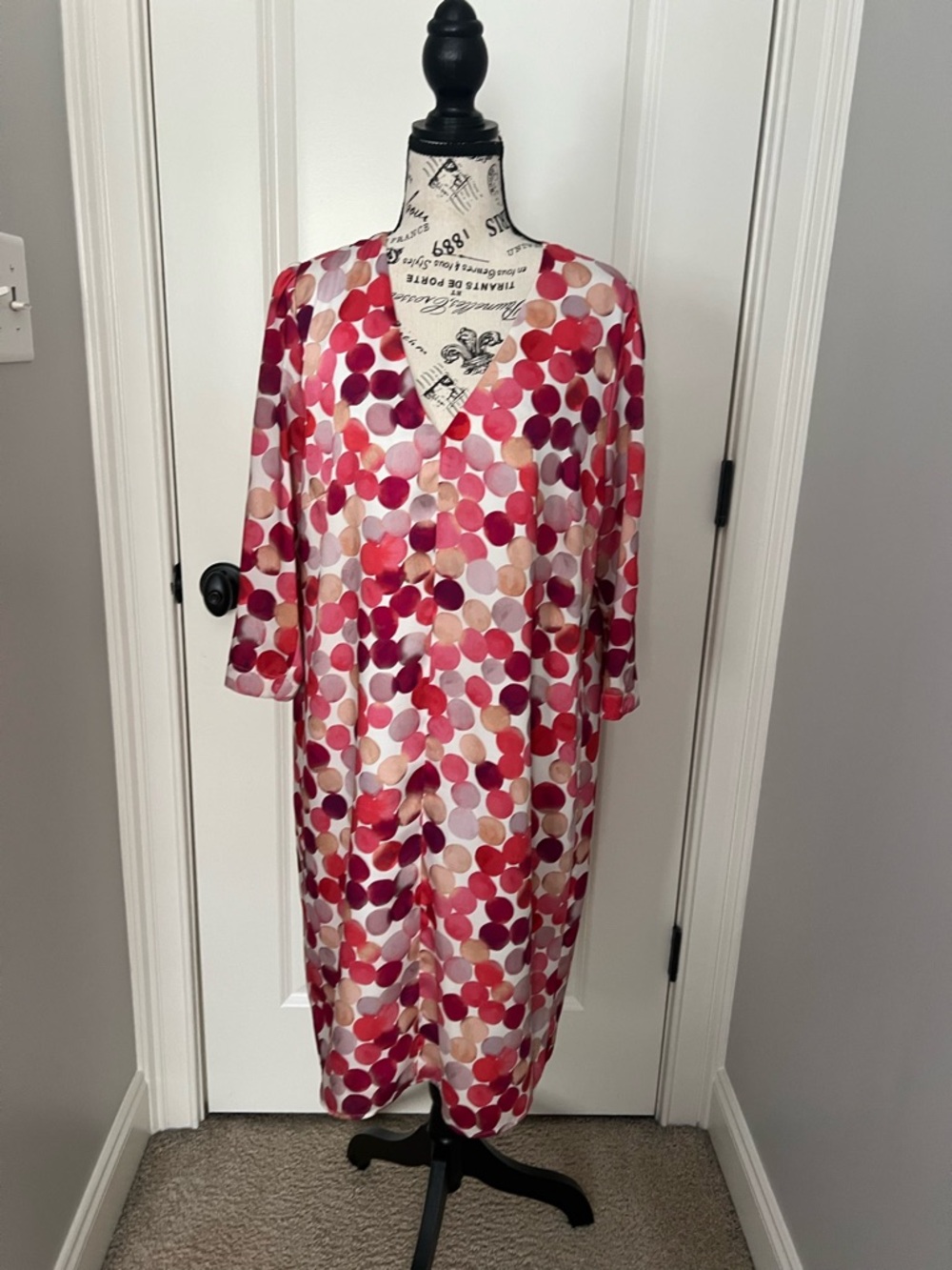 MARELLA Pale Pink and Cream Dress